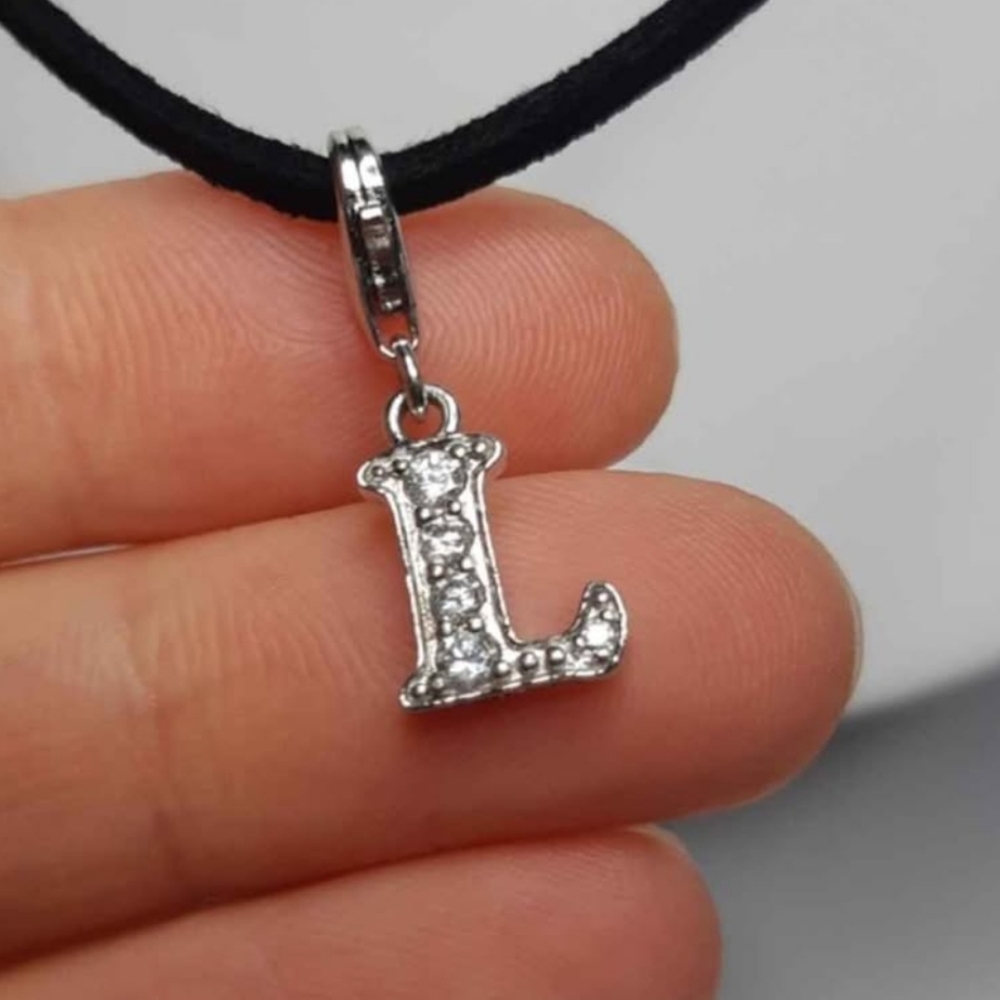 Sterling Silver Initial "L" Necklace